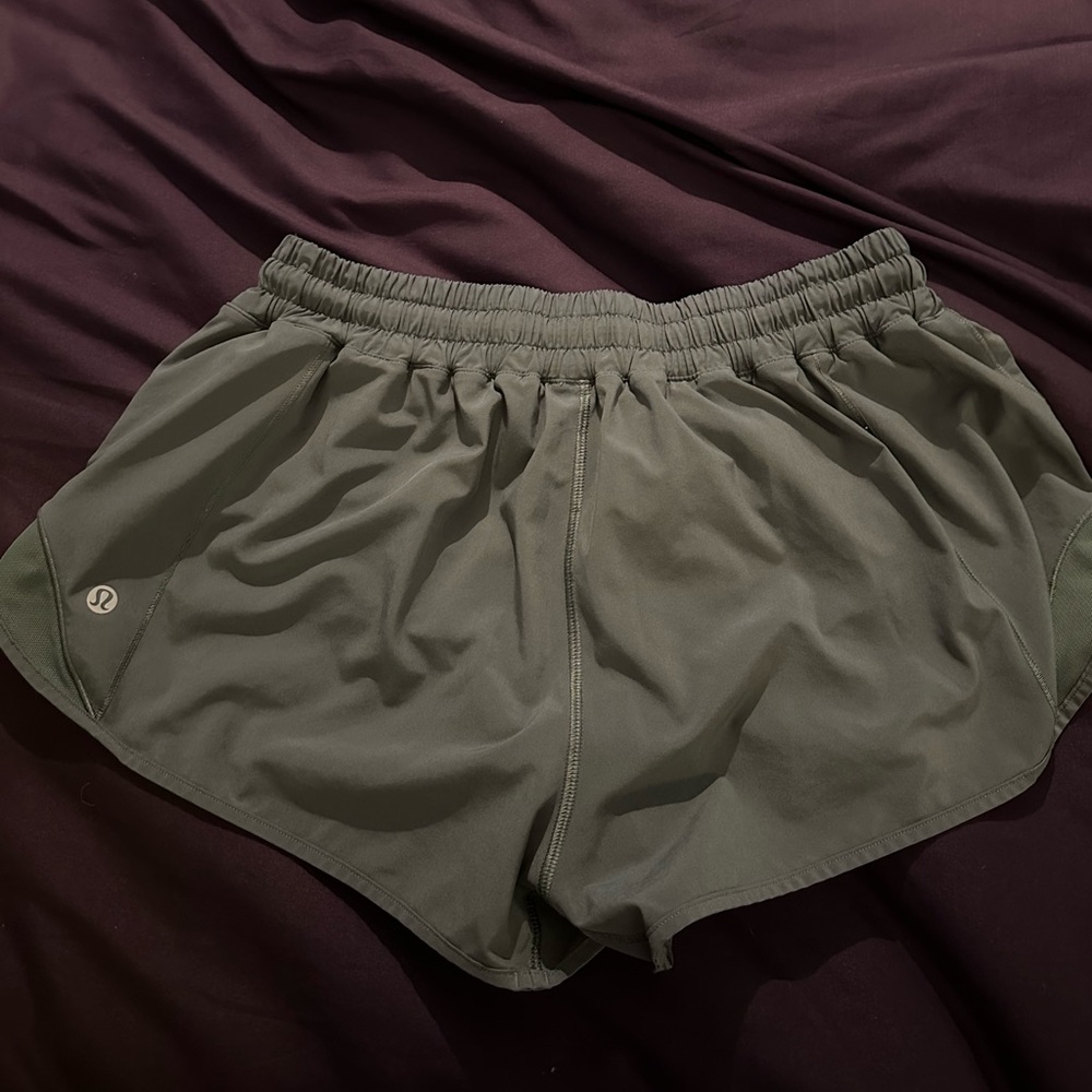 lululemon athletica Women's Shorts - Olive Green